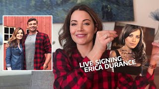 Erica Durance Live Signing  SMALLVILLE • SAVING HOPE • SUPERGIRL January 2024 [upl. by Vilberg]