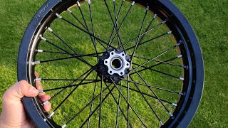 How to build 14 Surron SM wheels for €350 [upl. by Eisinger]