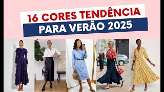 Como combinar as cores do verão 2025 [upl. by Ahsieit873]