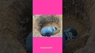 septic tank work ♥️👍🙏very hard 🥺🥺sortsfeed construction septictank bilding beldinghouse sorts [upl. by Moonier]