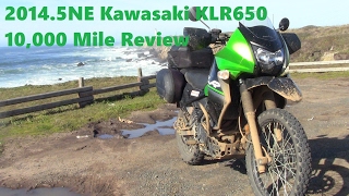 Kawasaki KLR650 Review 10000 miles [upl. by Lleze]