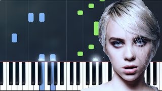 Billie Eilish  quotidontwannabeyouanymorequot Piano Tutorial  Chords  How To Play  Cover [upl. by Sullecram593]