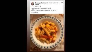 PASTA CON TONNO CAPPERI OLIVE E PEPERONI [upl. by Mahoney428]