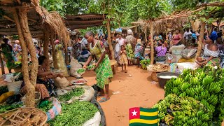 Biggest Rural African trade by barter market in Togoville 🇹🇬 west Africa 🌍 [upl. by Joellen]