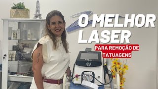 O MELHOR laser para REMOÇÃO DE TATUAGEM [upl. by Mcnully]