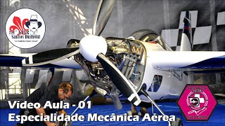 Vídeo Aula  01 Especialidade Mecânica Aérea [upl. by Eyram]