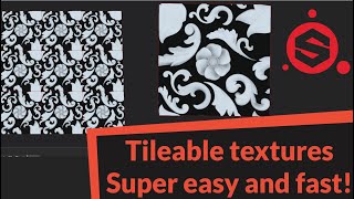 How to create tileableseamless textures in Substance Painter [upl. by Aneelak]