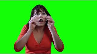 Velma Putting her Glasses on meme  Scooby Doo  Green Screen [upl. by Christenson]