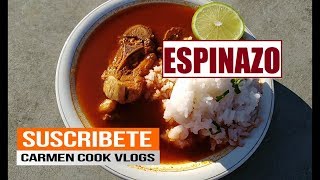 ¿COMO HACER ESPINAZO CON MORISQUETA  CarmenCookVlogs [upl. by Yrreg]