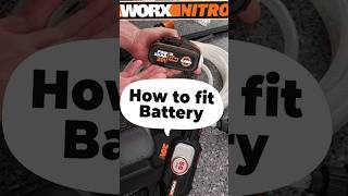 Best way to fit battery  Worx Hydroshot 56bar [upl. by Archibald]