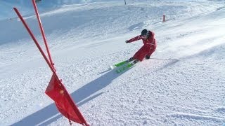 Slalom Skiing Tutorial english [upl. by Aldarcy616]