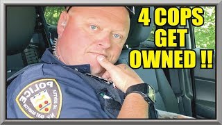 Four Cops OWNED amp EDUCATED  Yard Sale Raid  East Hampton NY Police  First Amendment Audit 57 [upl. by Mill]