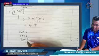 KSSM24 3ANS 05 05NISBAH TRIGONOMETRI [upl. by Frangos]