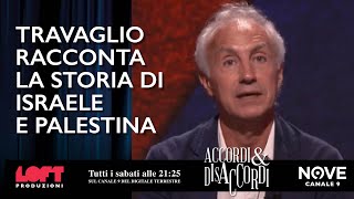 Travaglio racconta la storia di Israele e Palestina [upl. by Adlog567]