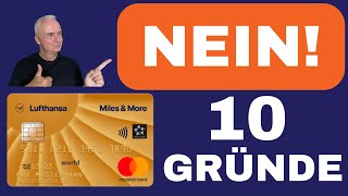 Lufthansa Miles amp More Kreditkarte Gold Es gibt bessere Optionen [upl. by Relyk]