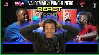 Brasileiro Reage a RRPL Apresenta Valdemar VS Punchlinero SEMI FINAL T9 Ep 30 [upl. by Rabah890]