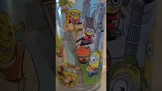 McDonalds Collectors Meal Limited Edition Cups featuring Shrek Minions and Jurassic Park [upl. by Acissev]