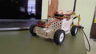 3D printed little rover with Ackermans steering mechanism [upl. by Elmore963]