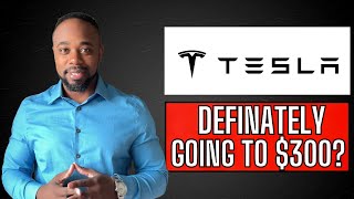 TESLA STOCK IS DEFINATELY GOING OVER 300 SOON [upl. by Airtemed]