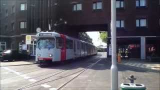 Stadtbahn Düsseldorf Gleisbauarbeiten auf der U75 Teil 2 [upl. by Diamond]