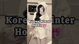 Korean Winter Hoodie 🎀 youtubeshorts hoodie [upl. by Brooks]