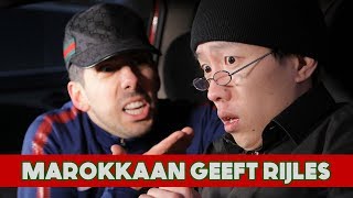 MAROKKAAN GEEFT RIJLES AAN AZIAAT DEEL 2 Aflevering 8 Seizoen 4  Mertabi Sketch [upl. by Studner]