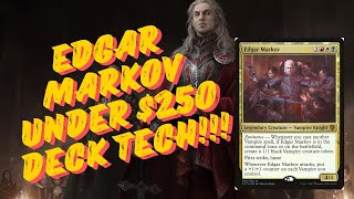 Edgar Markov Under 250 Deck Tech [upl. by Enelrac]