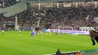 But de Alexandre Lacazette vs Toulouse vendredi 15 mars 2024 tfc but lyon [upl. by Jovi]