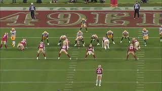 49ers defense vs GB edge runs Div Rd 2023 [upl. by Neeka636]