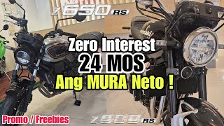 Grabe may Zero Interest at Big Discount Promo Kawasaki Z900RS at Z650RS limited Units Specs Price [upl. by Calabresi428]