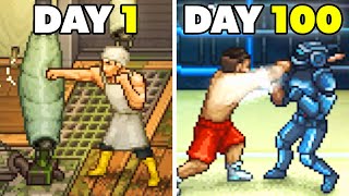 I Played 100 Days of Punch Club 2 Fast Forward [upl. by Koralle]