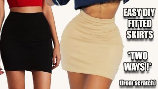 DIY How to make a 2circle and 3circle skirts Making a flamenco skirt Sewing tutorial [upl. by Ahseinek457]