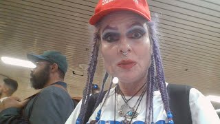 Incident With Trump Hating Racist Man at Port Authority Bus Terminal [upl. by Ingrim821]