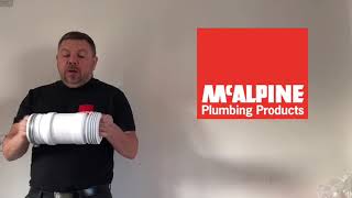 McAlpine Plumbing Products  The WCF21R WC Connector [upl. by Ready156]