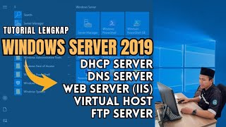 Tutorial Lengkap Seting Konfigurasi Windows Server 2019 [upl. by Kwapong]