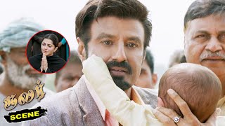 Ruler Tamil Movie Scenes  Villagers Happy To See Balakrishna Again [upl. by Nibbs]