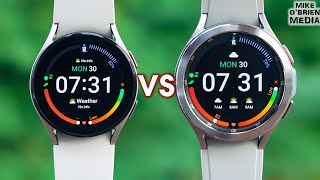 GALAXY WATCH 4 vs GALAXY WATCH 4 CLASSIC Samsung Has Changed [upl. by Aihsot]