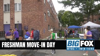 Elmira College Welcomes Diverse Freshman Class as MoveIn Day Begins [upl. by Lolly44]