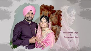 🔴 Live wedding Ceremony Husandeep Singh weds Ramanpreet kaur [upl. by Eniowtna]