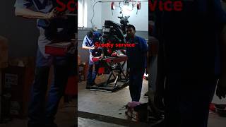 Yamaha aerox scooty serviceshortsvideo [upl. by Amik]