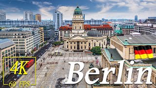 Promenade a Berlin Sans Parler  Allemagne  4K60fps [upl. by Akinal]