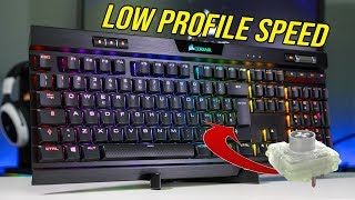 LA TASTIERA GAMING PIU VELOCE AL MONDO  CORSAIR K70 MK2 Low Profile RAPIDFIRE e M65 RGB ELITE [upl. by Walden198]