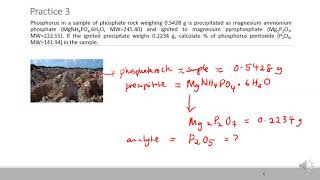 Chapter 4  Practice 3 Gravimetry Analysis [upl. by Forta]