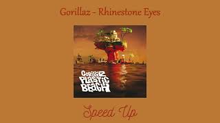 Gorillaz  Rhinestone Eyes Speed Up [upl. by Aekim]