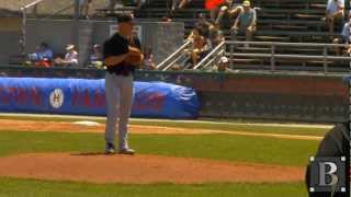 Dylan Bundy  RHP  Delmarva Shorebirds 5202012 at Hagerstown [upl. by Nabal148]