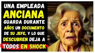 EMPLEADA ANCIANA GUARDA DURANTE AÑOS UN DOCUMENTO DE SU JEFE Y LO QUE DESCUBRE DEJA A TODOS EN SHOCK [upl. by Kincaid340]