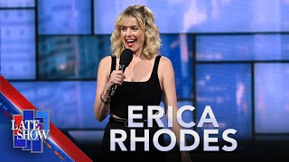 quotI Remember When Self Deprecation Was Inquot  Erica Rhodes Makes Her TV Stand Up Comedy Debut [upl. by Danaher]