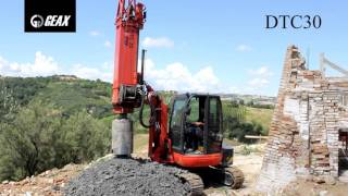 GEAX DTC30  compact Piling Rig drilling machine [upl. by Eita]