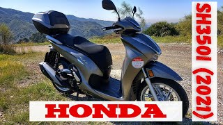 Honda SH350i 2021  Test Ride Walk Around Sound Check Acceleration  VLOG284 [upl. by Suzie]