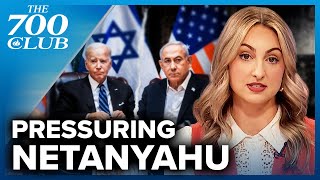 Signs That Biden Is Trying To Force Netanyahu From Power  The 700 Club [upl. by Aihseyt328]